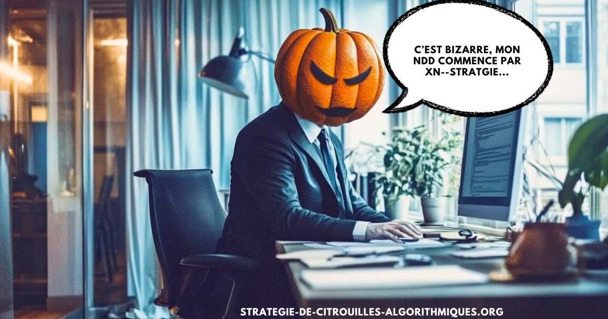 Blague drôle sur la stratégie de citrouilles algorithmiques