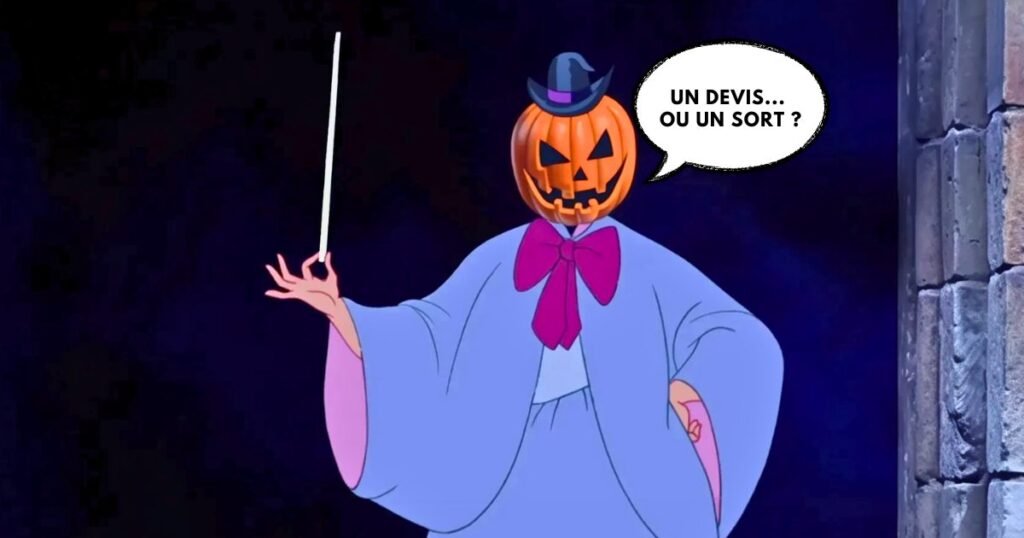 Un devis algorithmique ou un sort citrouillesque Halloween marketing